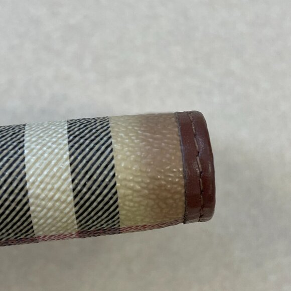 Burberry Vintage PVC & Leather Nova Check Compact Wallet - Preowned - Picture 5 of 15